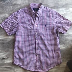 Mens Ralph Lauren collared dress shirt